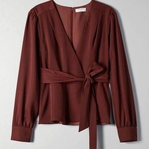Aritzia Babaton Bello Blouse
